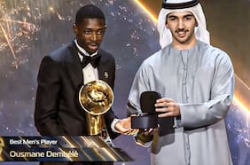 Le volvió a ganar a Lamine Yamal: Ousmane Dembélé cierra un 2025 brillante con el premio Globe Soccer Awards