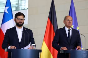 Tras reunión con canciller alemán, Presidente Boric confirma acuerdo de cooperación policial para combatir el crimen organizado