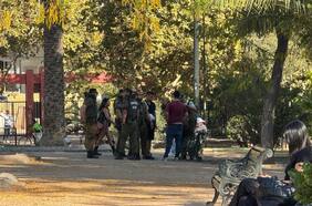 Intervención policial en el Parque Almagro logra detención de 10 personas en celebración clandestina del “4/20”