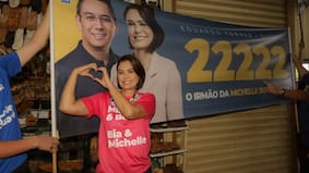 Exprimera dama Michelle Bolsonaro es elegida senadora por el Distrito Federal de Brasil