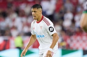 Por milímetros: revisa el gol anulado a Alexis Sánchez en el Sevilla ante Espanyol