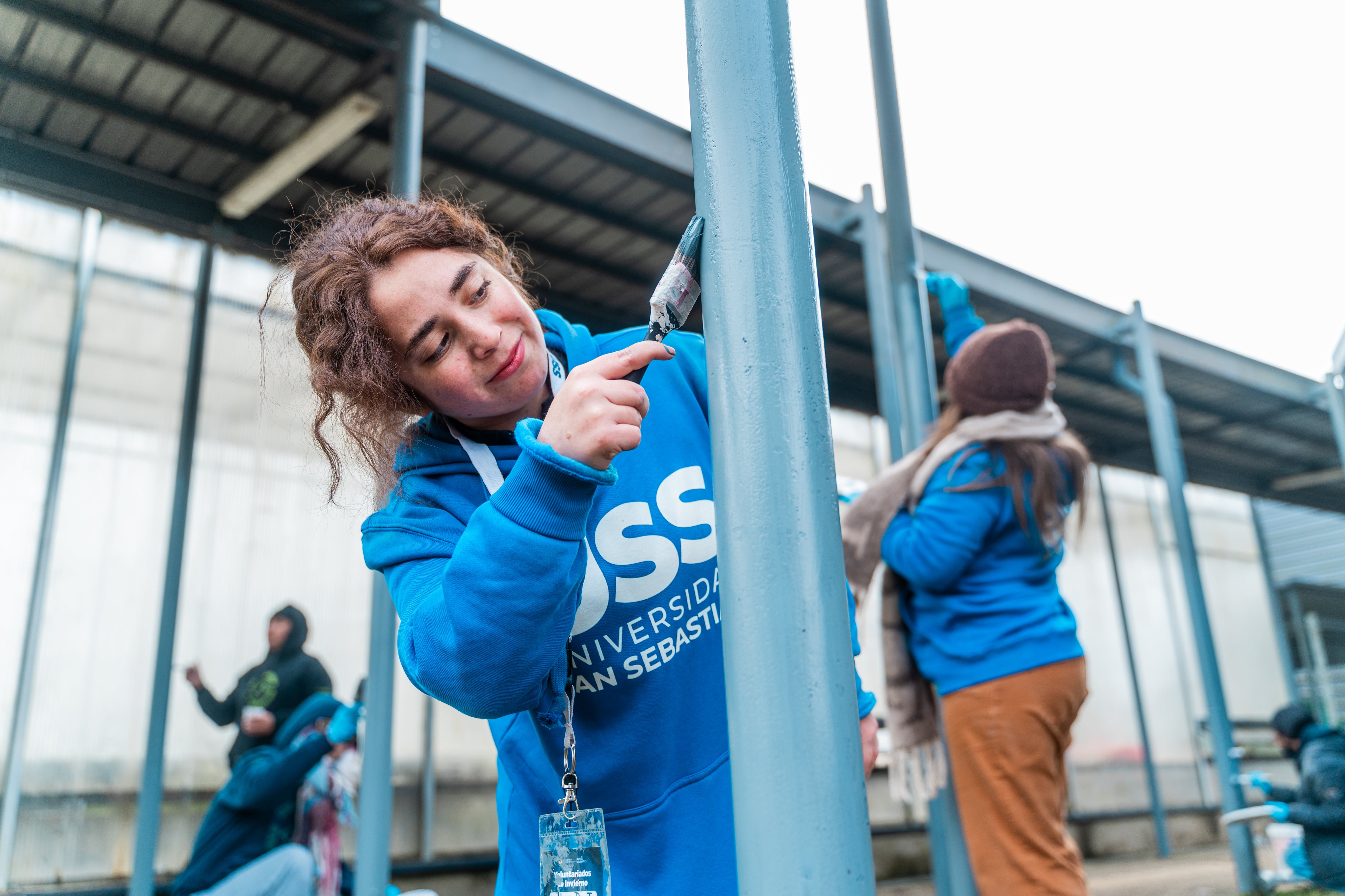 Estudiantes de la Universidad San Sebastián realizan despliegue solidario nacional