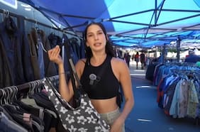 “Me encantó este lugar”: la influencer venezolana que recorrió el Persa Bío Bío en busca de ropa económica