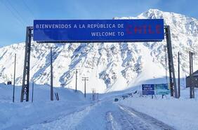 Los Libertadores y Cardenal Samoré: frente de mal tiempo motivó cierre de pasos fronterizos