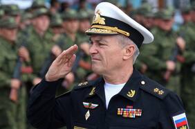 Ucrania asegura que mató al comandante de la flota rusa en el mar Negro