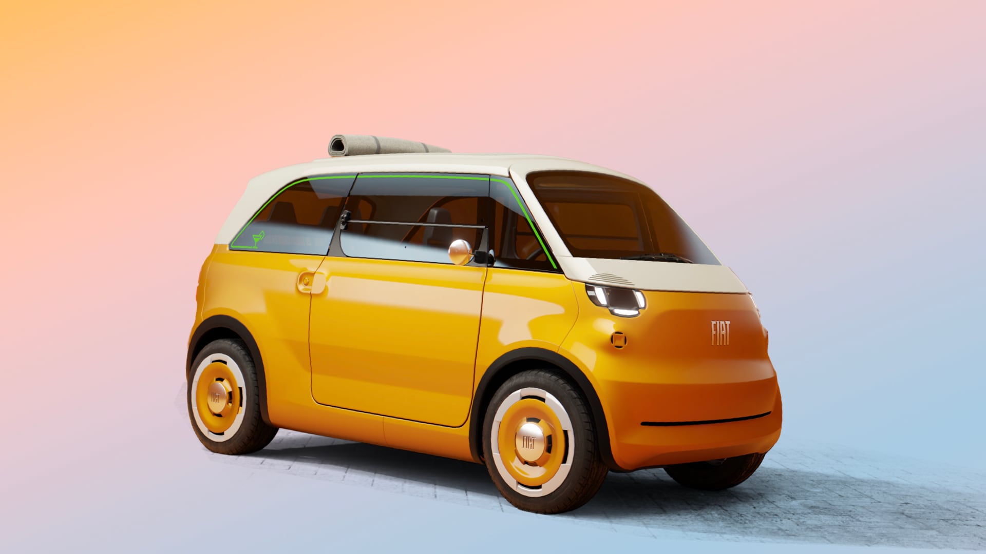 Fiat amplía su apuesta por la micromovilidad con el concepto Multiplina