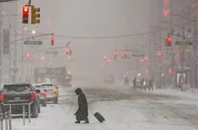 “Tormenta invernal peligrosa”: alcalde de Nueva York declara estado de emergencia para la ciudad por intensas nevadas