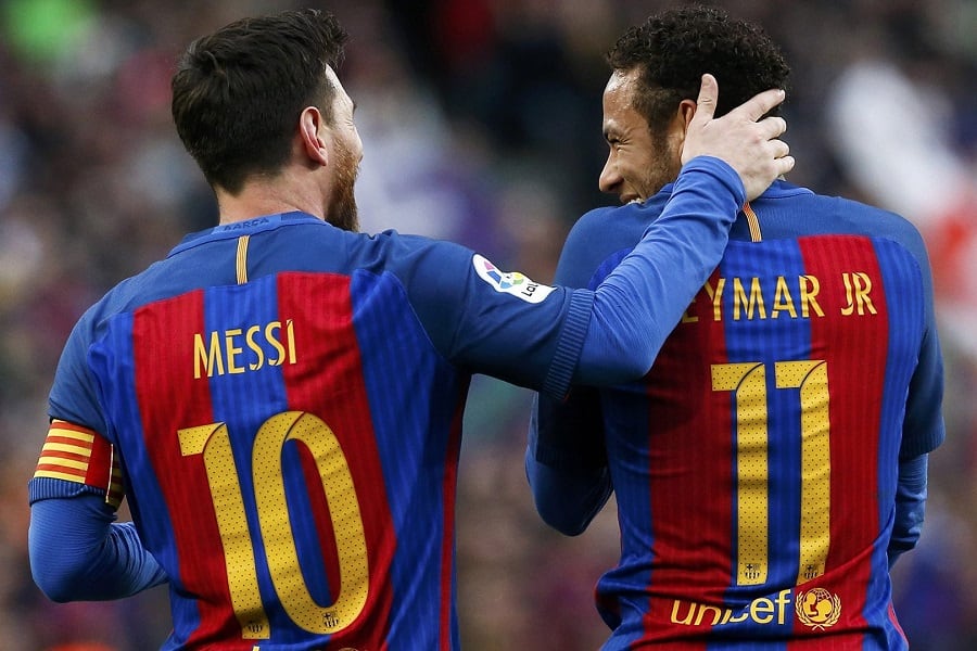 “Gracias por hacerme amar al fútbol”: la sentida despedida de Neymar a Lionel Messi