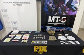 PDI detiene a tres personas tras allanar viviendas blindadas usadas para venta de droga en La Pintana