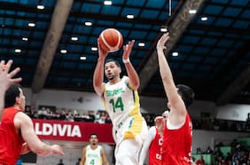 Estreno cuesta arriba: la Roja cestera cae ante Brasil en Valdivia en el arraque de las Eliminatorias