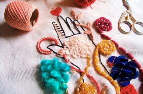 Los beneficios del bordado libre: esto es lo que necesitas para comenzar