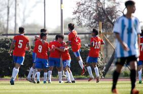 La Roja Sub 15 suma un gran triunfo sobre Argentina en un duelo amistoso