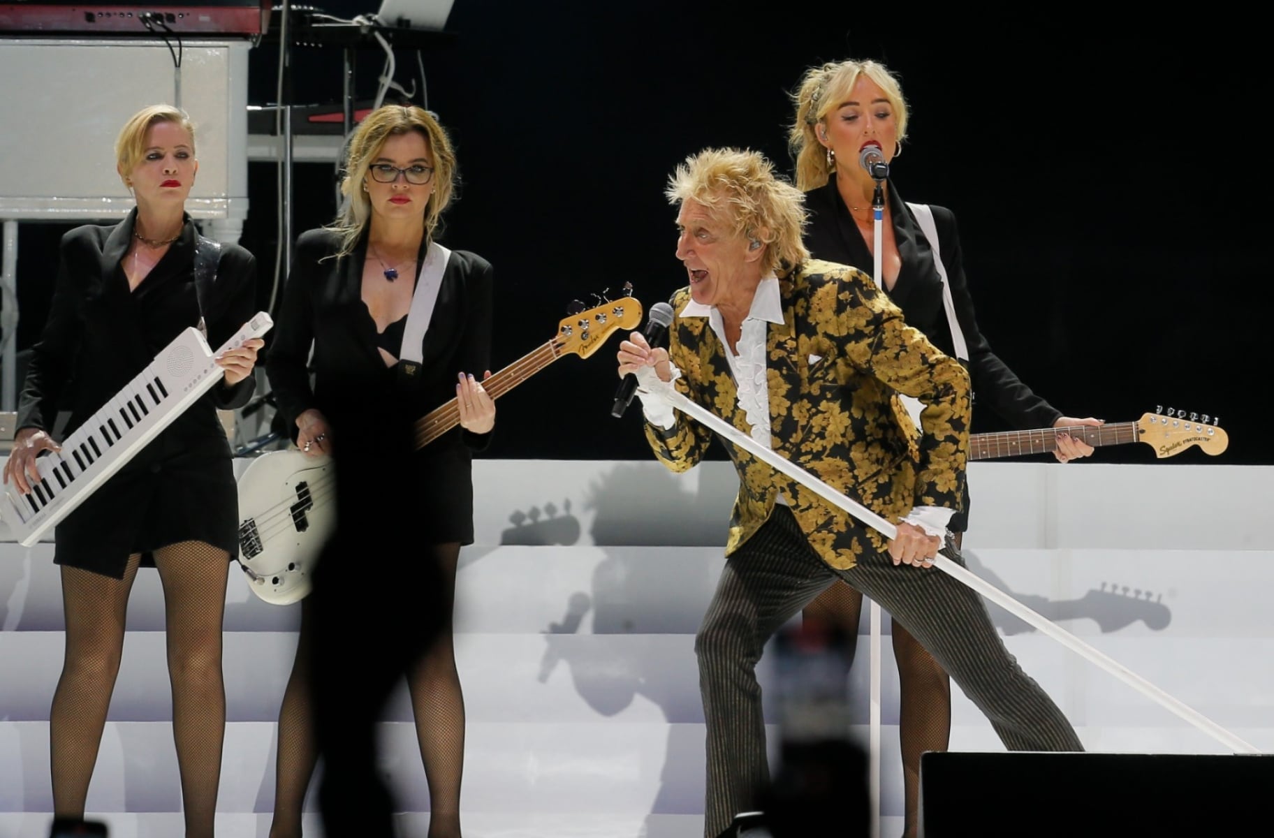 Rod Stewart
Foto: Pedro Rodríguez/La Tercera.