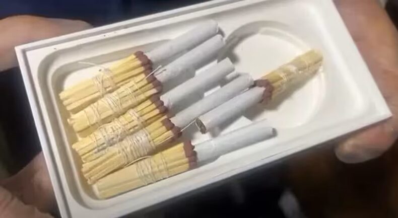 Artefactos usados para provocar el megaincendio del 2 de febrero de 2024 en la Región de Valparaíso.