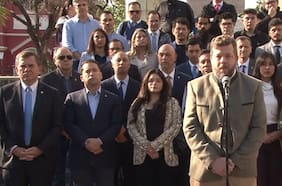 El día en que emplazó a Kast flanqueado por republicanos: la puesta en escena de Kaiser que incomodó a Chile Vamos