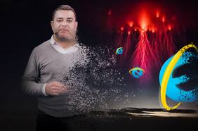 El rayo de un hada: La extraña “medusa roja” captada por un fotógrafo espacial