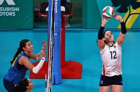 Chile vence a Colombia y se queda con el quinto lugar del vóleibol de Santiago 2023