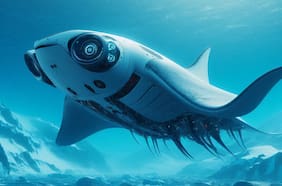 Skiper: ¿Cómo es la mantarraya robot creada  por estudiantes chilenos para explorar la Antártica?