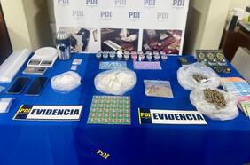 PDI detiene en Santiago a sujeto que tenía en posesión más de 35 millones de pesos en diversas drogas