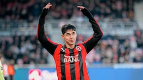 Un golazo eludiendo al portero: Darío Osorio rompe la sequía de cuatro meses sin anotar en el empate del Midtjylland