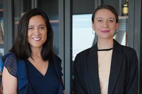 Alcaldesa electa por Las Condes, Catalina San Martín, sostiene primera reunión de traspaso con Daniela Peñaloza (UDI)