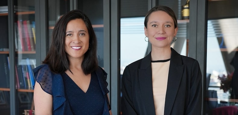 Catalina San Martín y Daniela Peñaloza