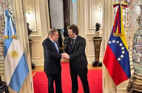 Milei recibe a Edmundo González en la Casa Rosada: “Estamos haciendo lo que la causa de la libertad requiere”