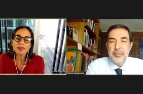 Patricio Santamaría en Diálogos de ReConstitución: “Jamás me imaginé que antes de terminar mi periodo íbamos a estar en un evento como éste”