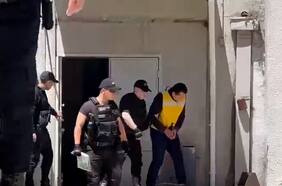 Así fue la salida del exalcalde de Algarrobo desde el tribunal