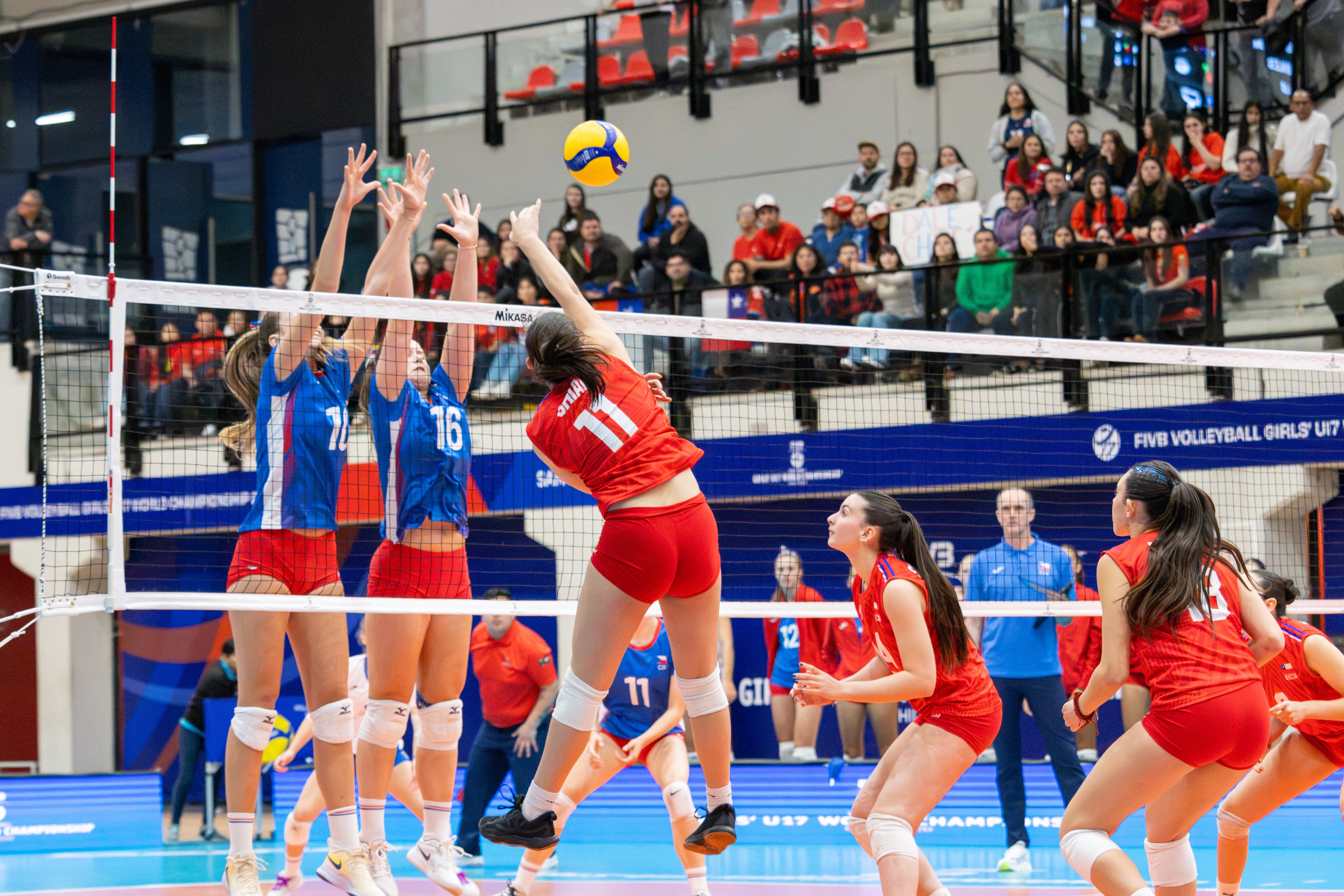 En vivo: las Guerreras Rojas se enfrentan a República Checa, en su estreno en el Mundial Sub 17 de Vóleibol