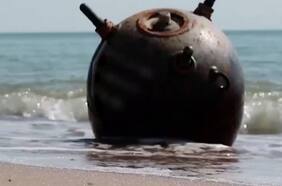 Las populares playas de Odesa ahora son campos minados