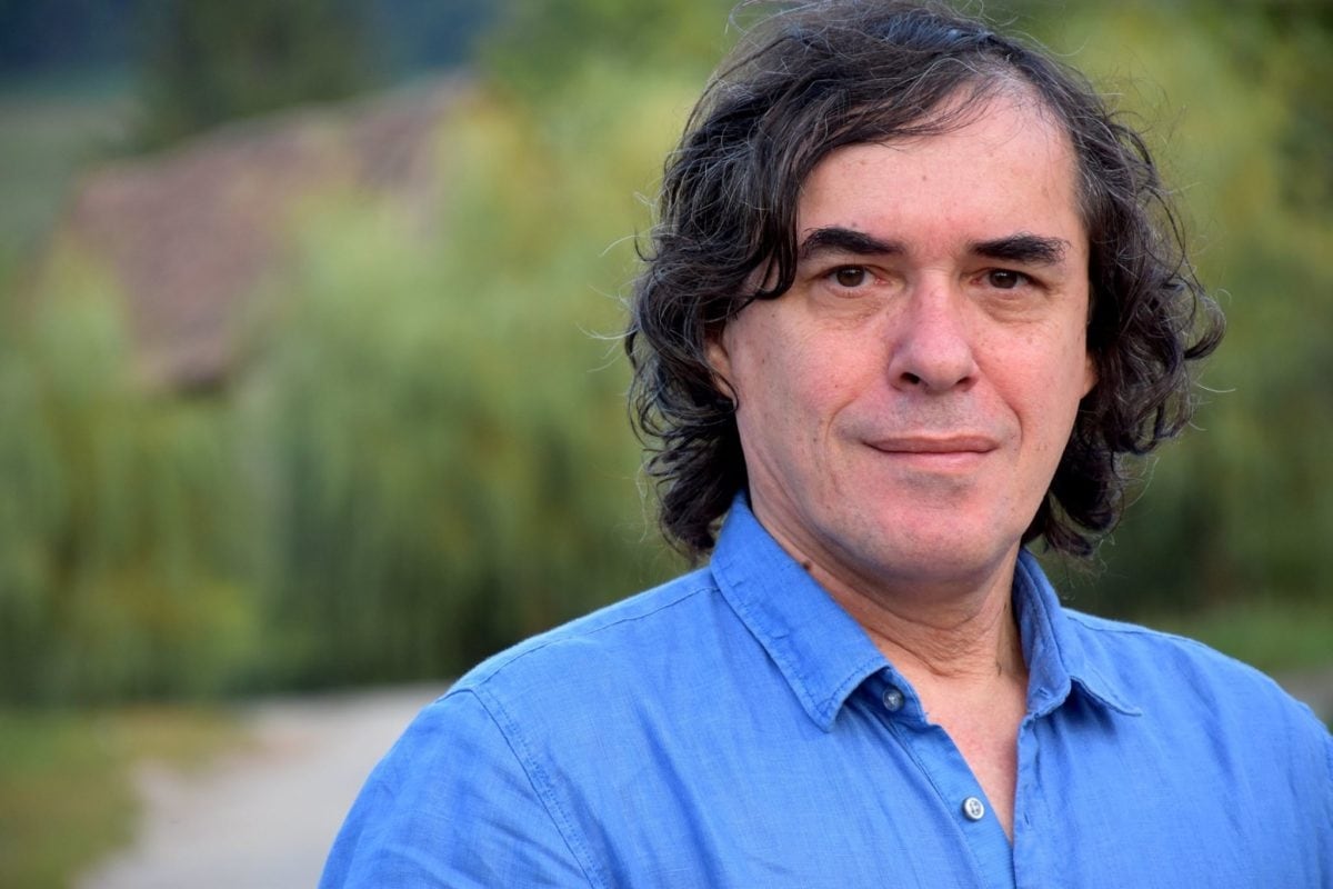 El escritor rumano, Mircea Cărtărescu.