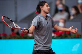 Thiem no puede con un crecido Zverev y se despide en semifinales del Masters 1000 de Madrid
