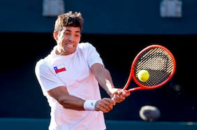 Copa Davis: Christian Garin sufre más de la cuenta para ganar el primer punto de Chile ante Luxemburgo