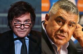 Javier Milei carga contra Chiqui Tapia tras las eliminaciones de Boca y River del Mundial de Clubes