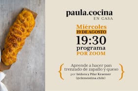 En la mesa con un chef: Aprende las mejores recetas desde tu casa con Paula Cocina
