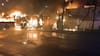 Acudieron 100 bomberos y hubo siete fallecidos: por qué un bus terminó completamente calcinado tras un choque en Santiago