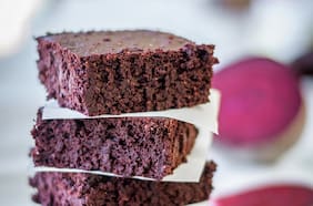 Brownies de betarraga