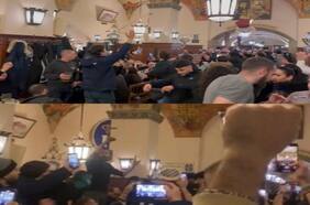 “Son una vergüenza”: hinchas de la Lazio realizan cánticos fascistas en histórica cervecería de Múnich