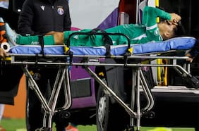Debió ser retirado del estadio en ambulancia: la lesión de Nicolás Aedo en Audax Italiano