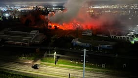 Incendio en residencia de menores en Hualpén: una vivienda quedó destruida