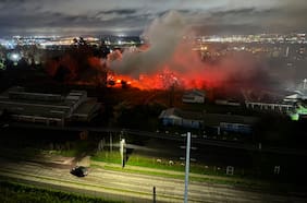 Incendio en residencia de menores en Hualpén: una vivienda quedó destruida