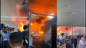 Las dramáticas imágenes que deja voraz incendio en la COP30 en Brasil