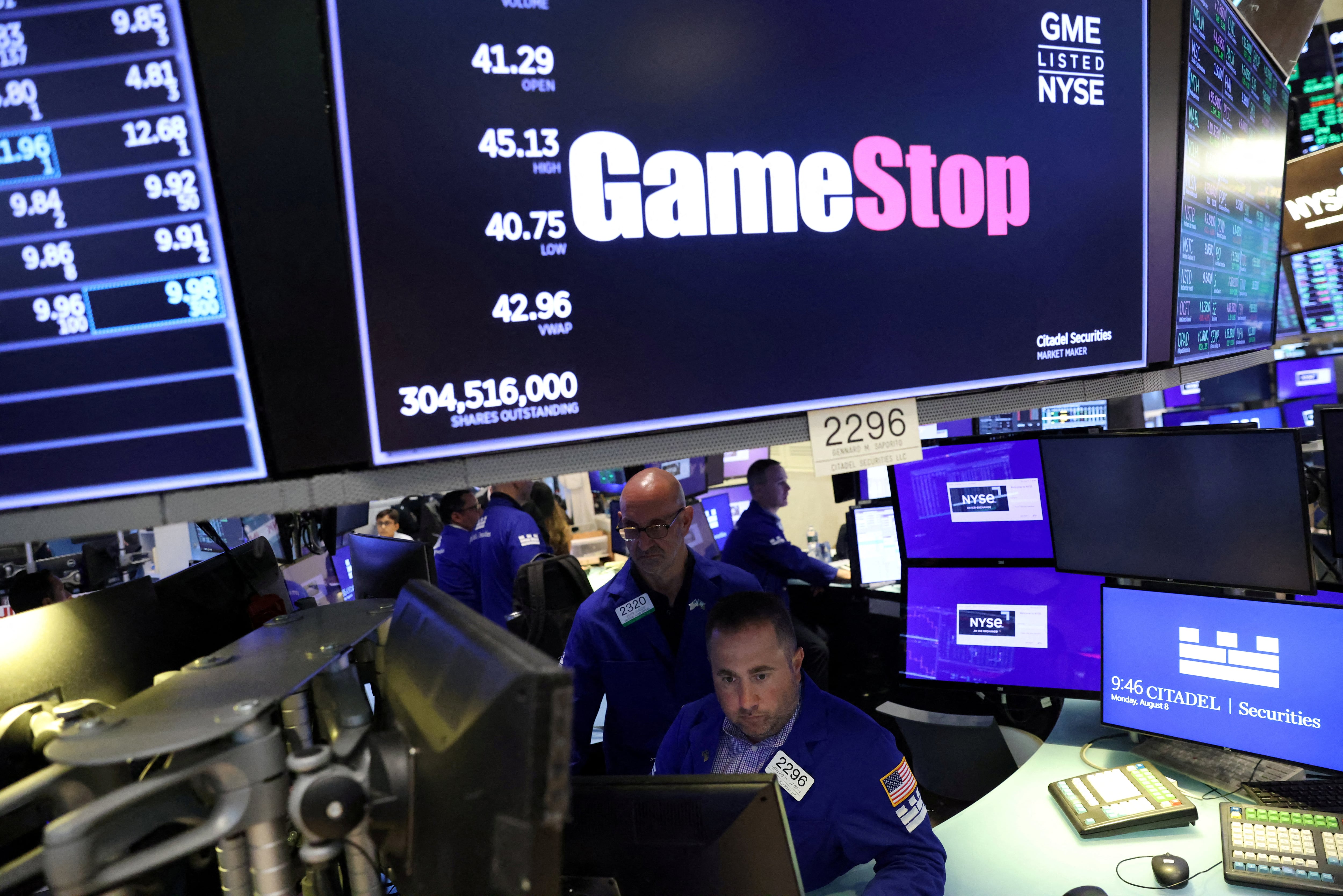 Game Stop en Wall Street