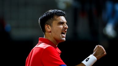 Nicolás Massú sorprende: Tomás Barrios será el primer singlista de Chile ante Serbia en la Copa Davis