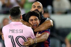 Veterano de Afganistán y cinta negra en artes marciales: quién es el guardaespaldas de Messi que se hizo viral