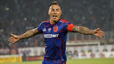 Turboman, en racha: revisa el golazo de Eduardo Vargas que abre la cuenta para la U ante Huachipato