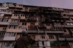 Ucrania reporta ataque nocturno ruso en Kiev con 430 drones y 18 misiles