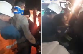 Rescatan con vida a trabajador atrapado en mina de cobre en la Región de Arica