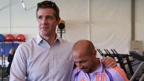 La emotivas palabras de Marcelo Díaz para Michael Clark tras su renuncia a Azul Azul